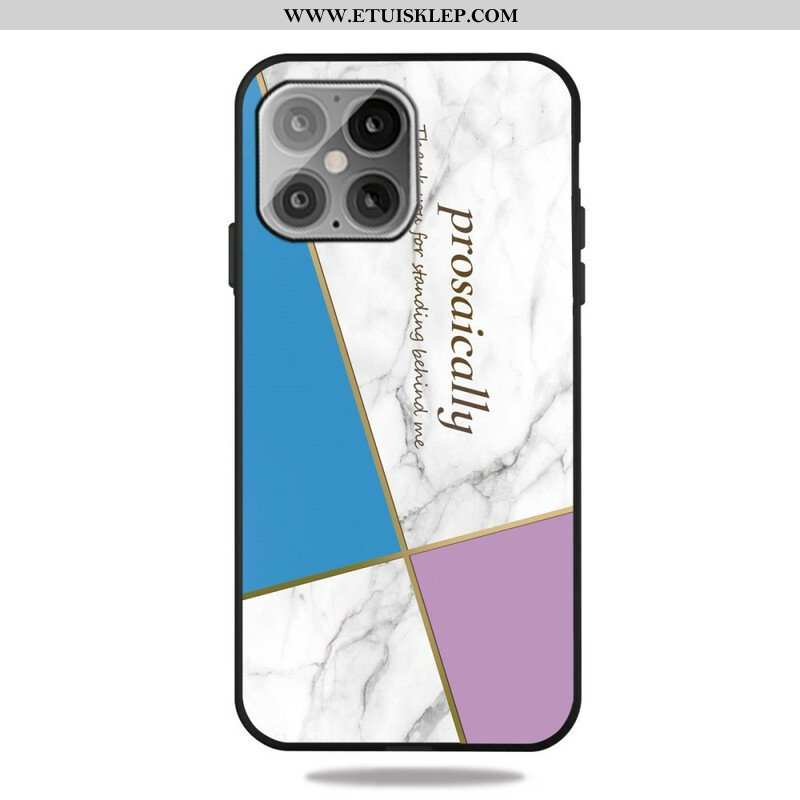 Etui do iPhone 13 Pro Stylizowany Marmur